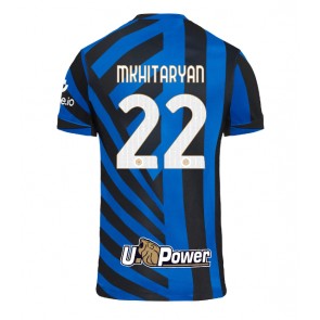 Billiga Inter Milan Henrikh Mkhitaryan #22 Hemmatröja 2024-25 Kortärmad